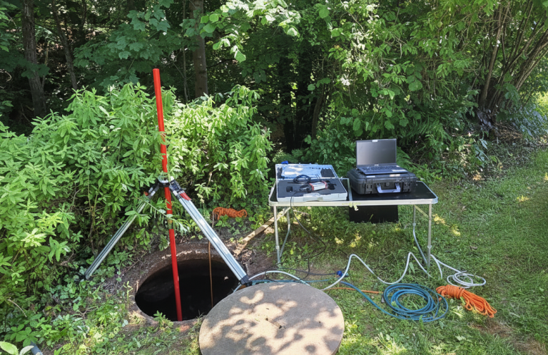 KAS Klatt Abwasser Service GmbH in Rothenburg an der Fulda Dichtigkeitsprüfung im Wald bei einen Jagdhaus KAS Klatt Abwasser Service GmbH in Rothenburg an der Fulda Dichtigkeitsprüfung im Wald bei einen Jagdhaus